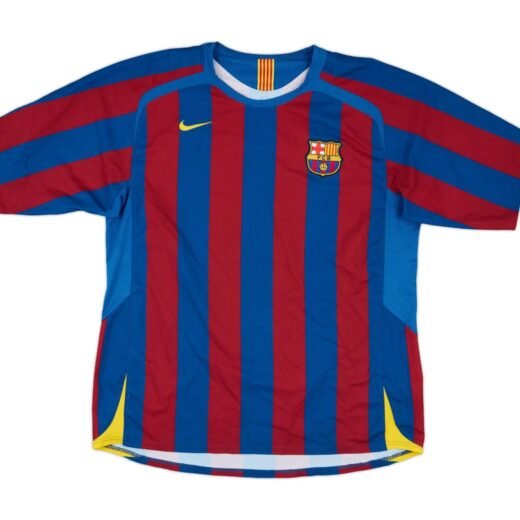 Ronaldinho Barcelona 2005 jersey